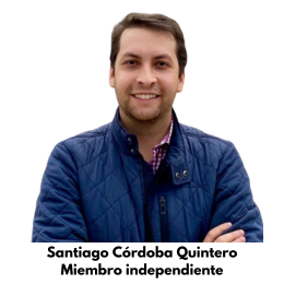 Santiago Córdoba Quintero - Miembro Independiente